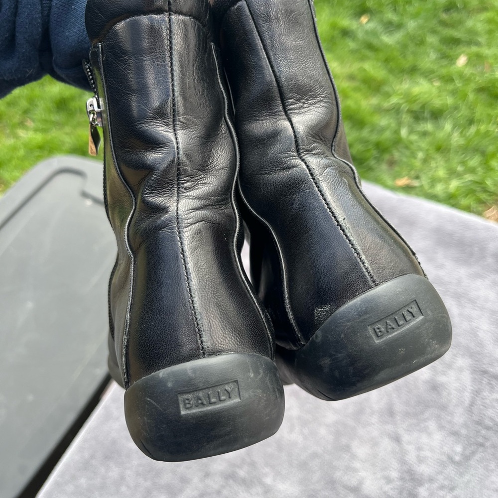 🔥 Italian BALLY brand ankle boots. size 6.5 - Picture 4 of 6